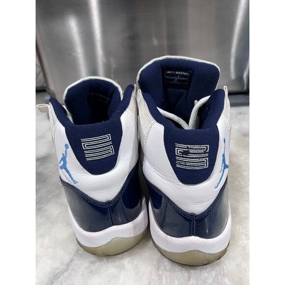Nike Air Jordan 11 Retro Win Like 82 White Navy UNC Men’s Size 10.5 378037-123 main image 4